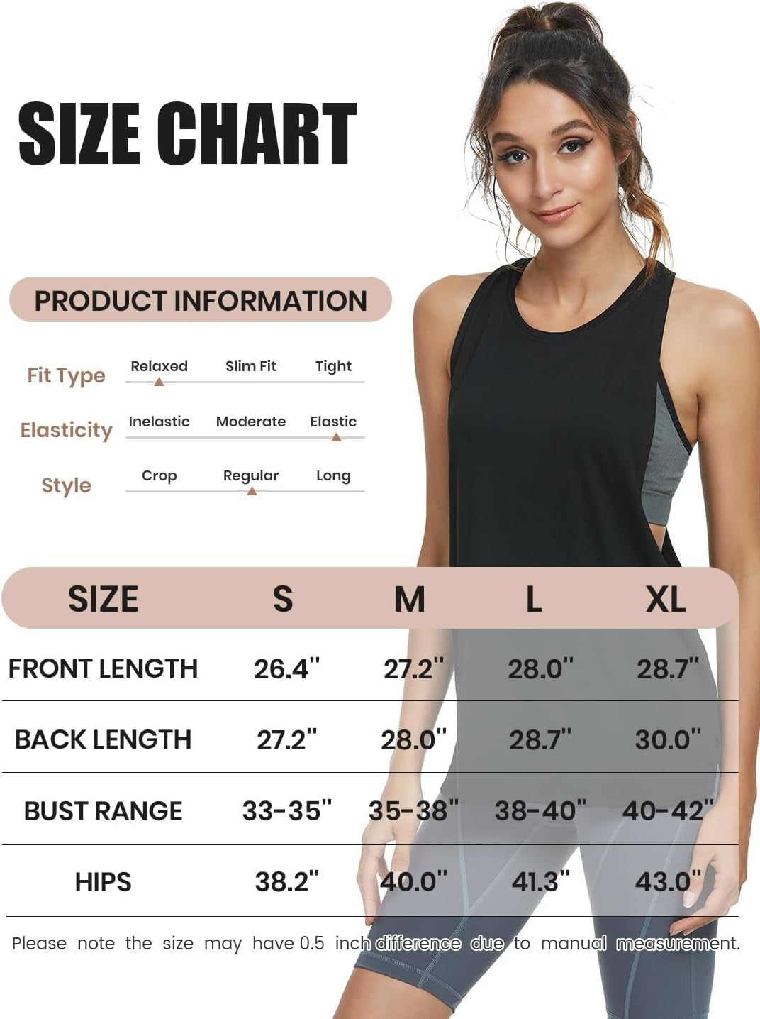 Workout Tank Tops, 4-Pack
