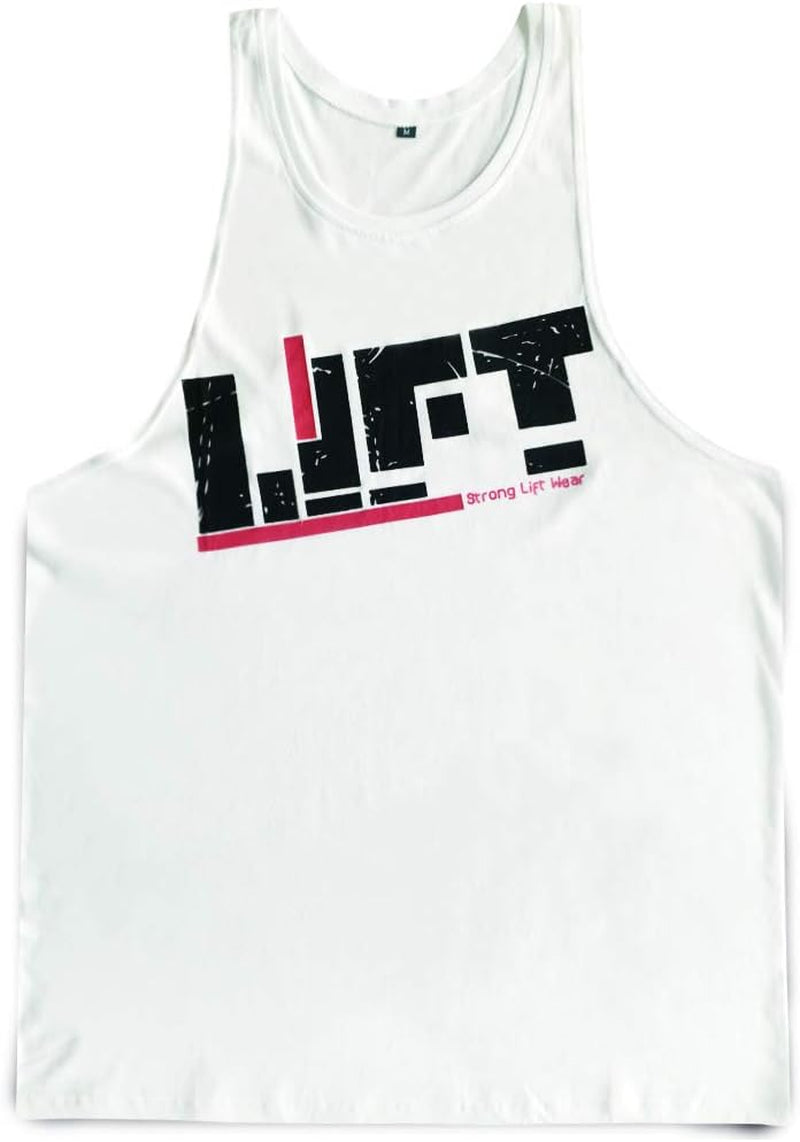 Sleeveless Gym Stringer Tank Top