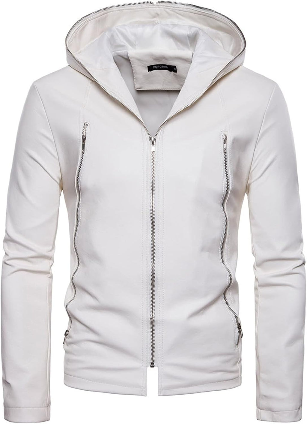 Zip-Up Athletic Hoodie Jacket