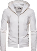 Zip-Up Athletic Hoodie Jacket