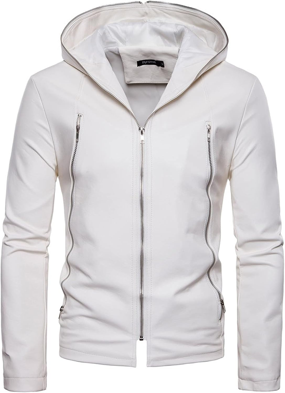 Zip-Up Athletic Hoodie Jacket