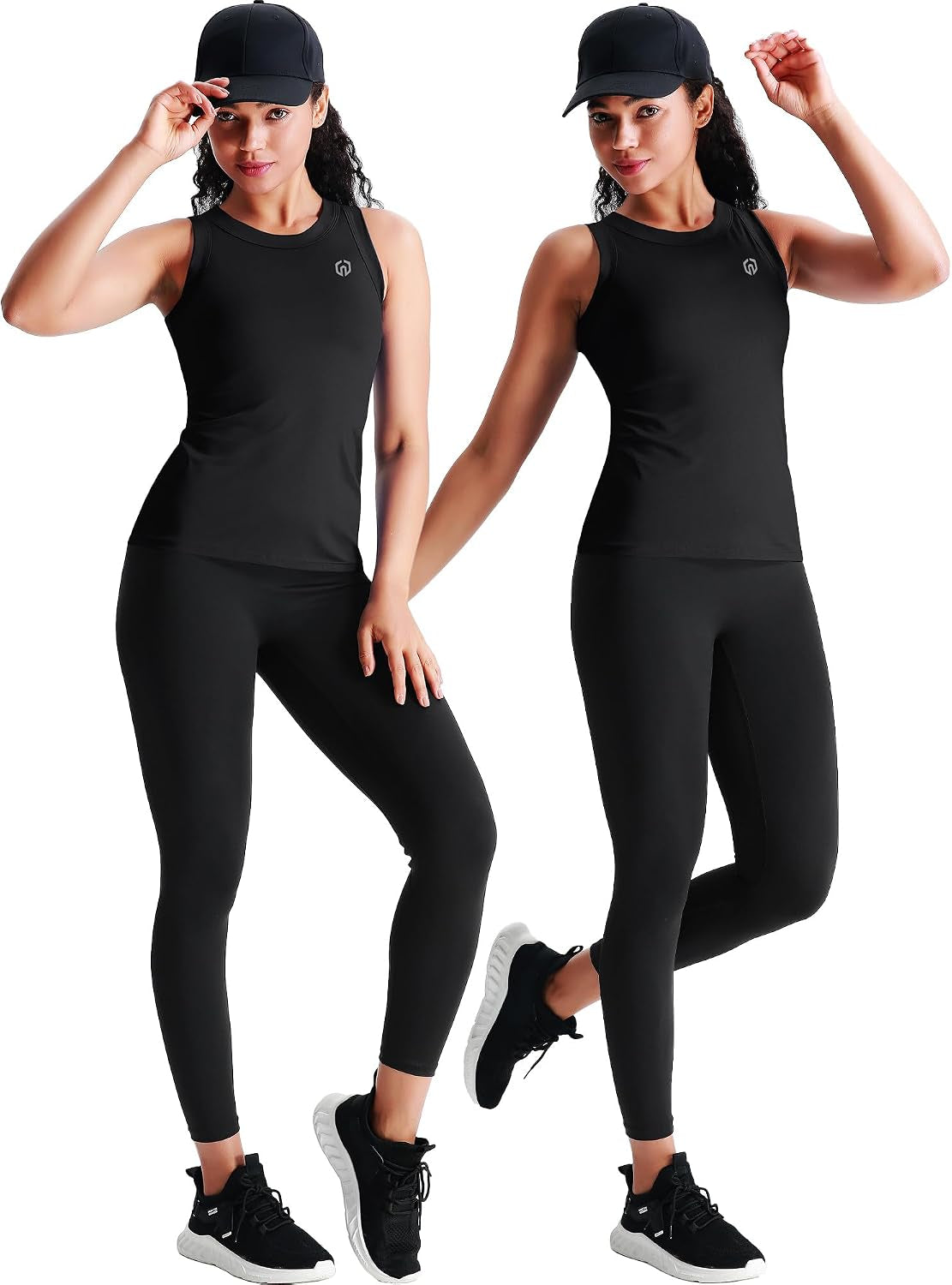 Women'S Racerback Yoga Workout Tank Top