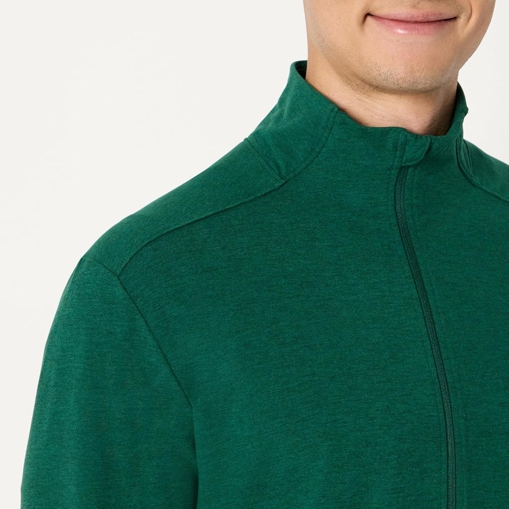 Men'S Athletic Soft Performance Lightweight Zip up Gym Workout Jacket, Moisture-Wicking, 4-Way Stretch