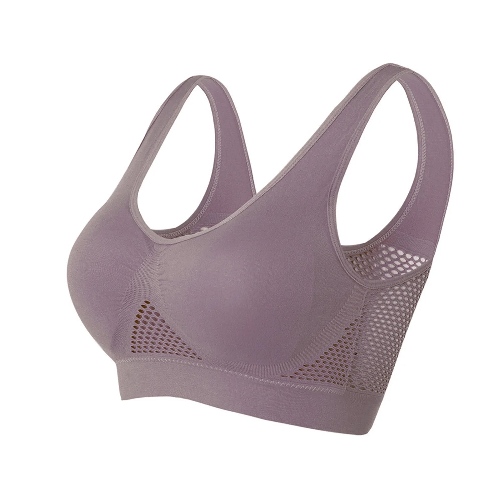 3-Pack Seamless Sports Bra, Wire-Free