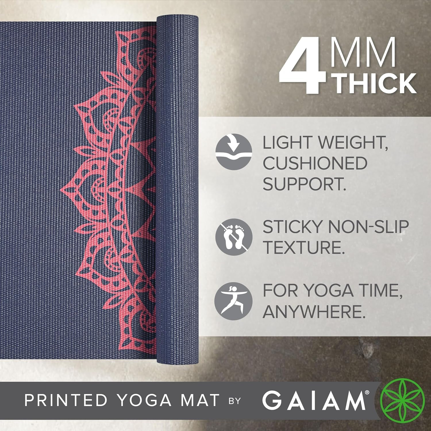 Non-Slip Extra-Thick Yoga & Exercise Mat