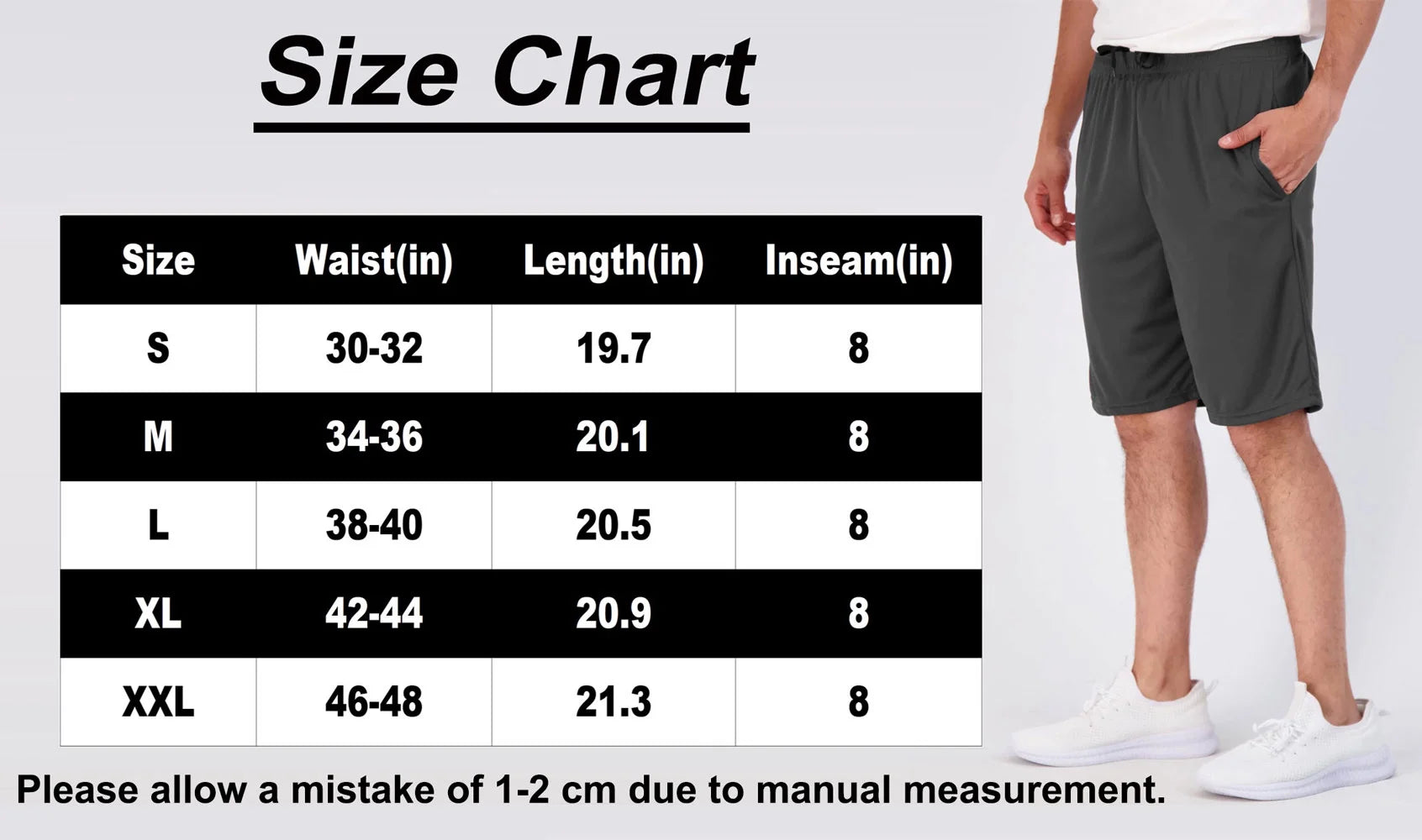 5 Pack Men'S Athletic Shorts Mesh Workout Gym Activewear Basketball Shorts 8" Inseam with Pockets