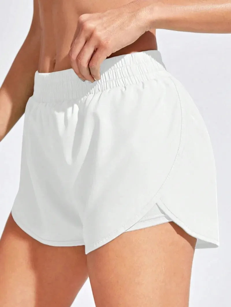 Yoga Shorts Women Fitness Elastic Running Workout Short Leggings For Ladies Gym Sport Shorts Fitness Sportswear