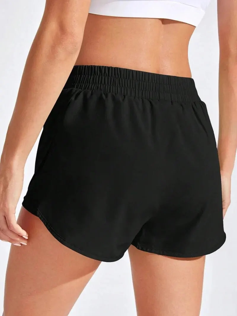Yoga Shorts Women Fitness Elastic Running Workout Short Leggings For Ladies Gym Sport Shorts Fitness Sportswear