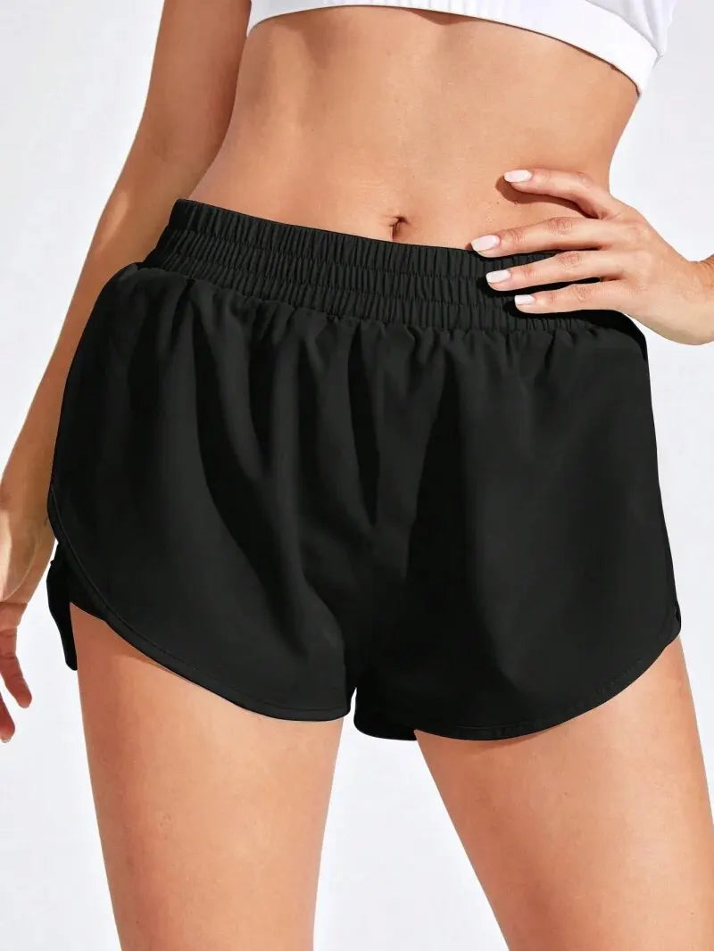 Yoga Shorts Women Fitness Elastic Running Workout Short Leggings For Ladies Gym Sport Shorts Fitness Sportswear