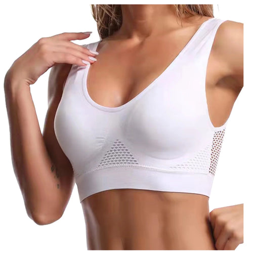 3-Pack Seamless Sports Bra, Wirefree with Removable Pads