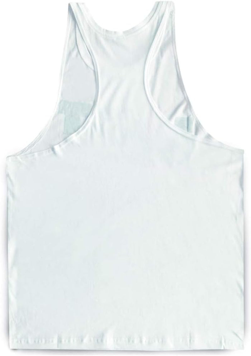 Sleeveless Gym Stringer Tank Top