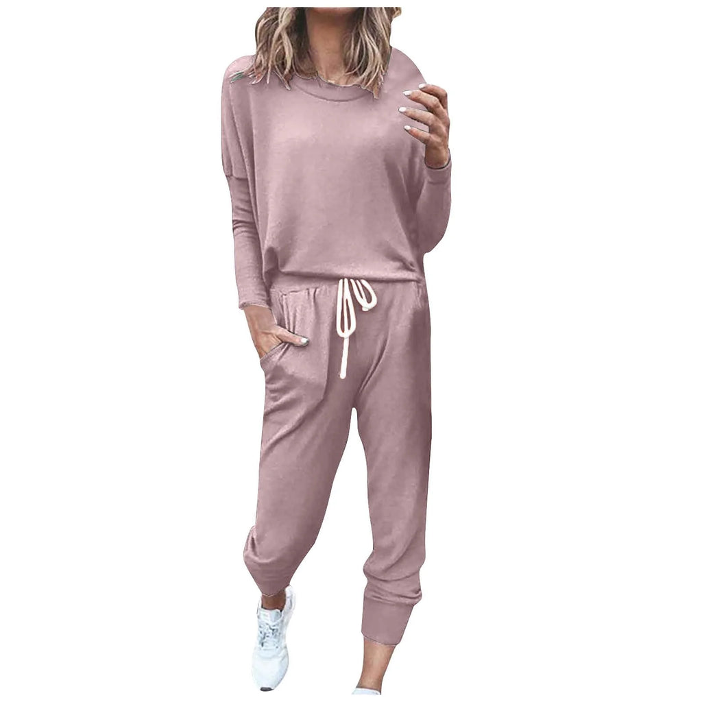 2-Piece Hoodie & Jogger Tracksuit Set