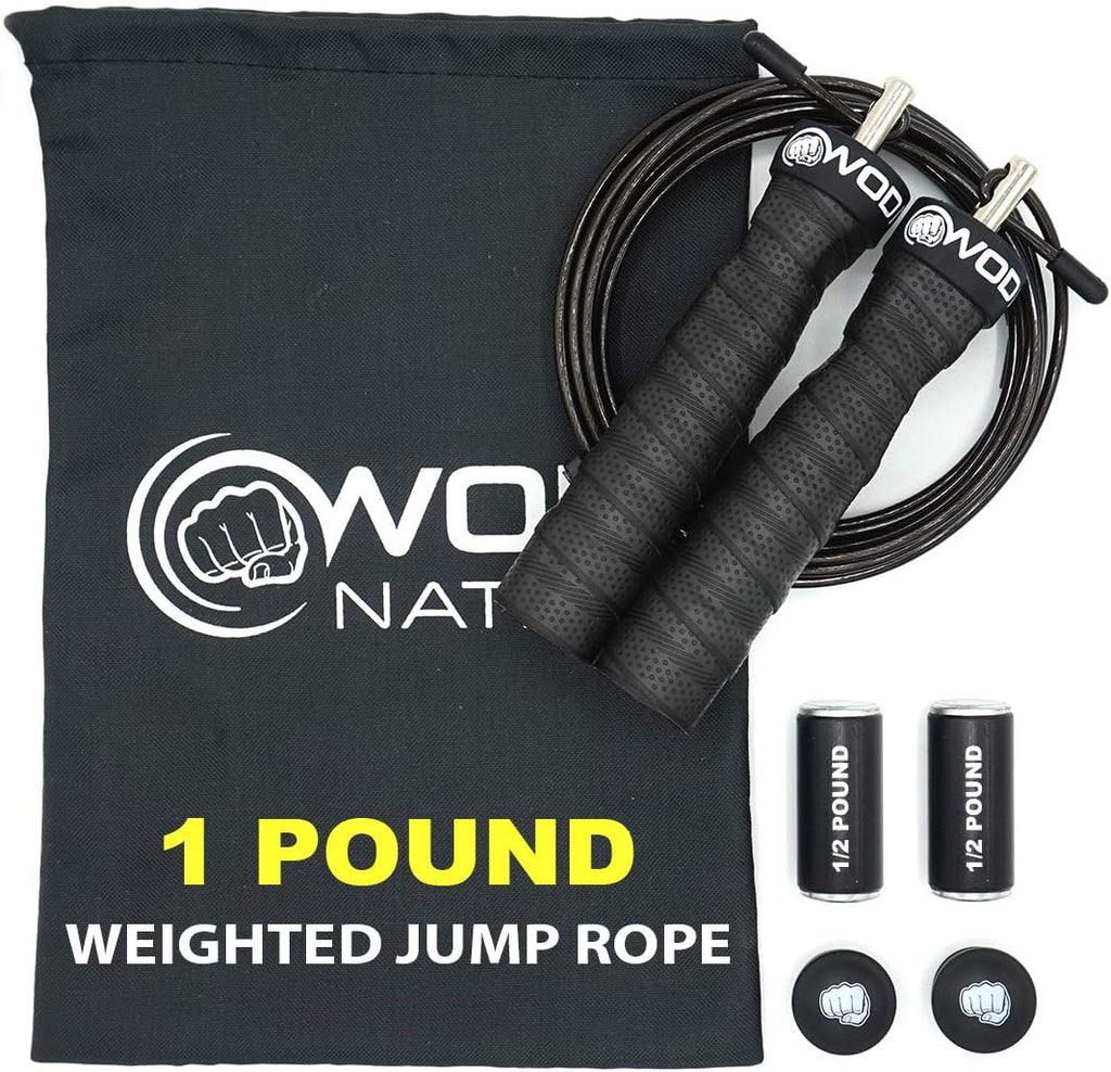 Weighted Speed Jump Rope, Adjustable