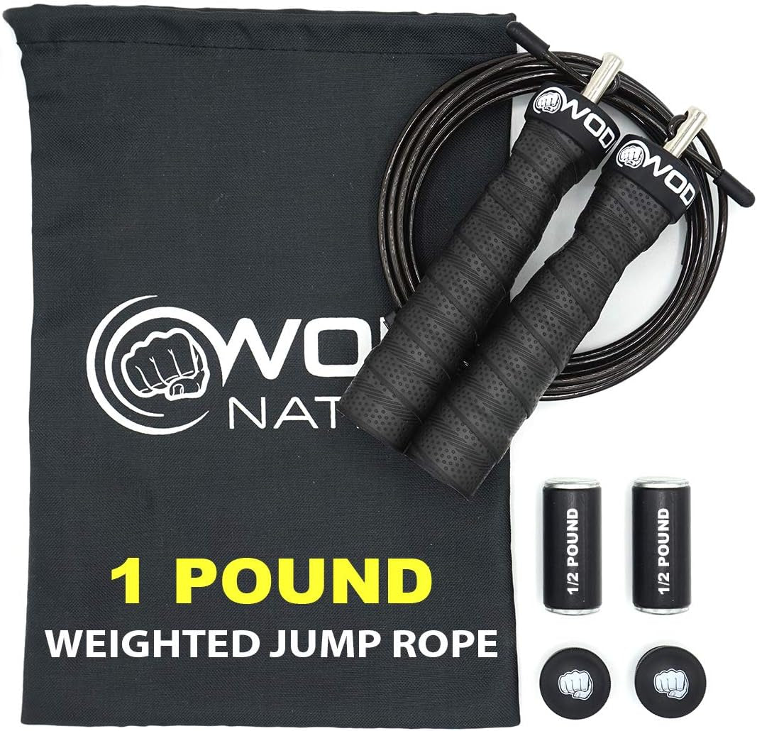 Weighted Speed Jump Rope, Adjustable