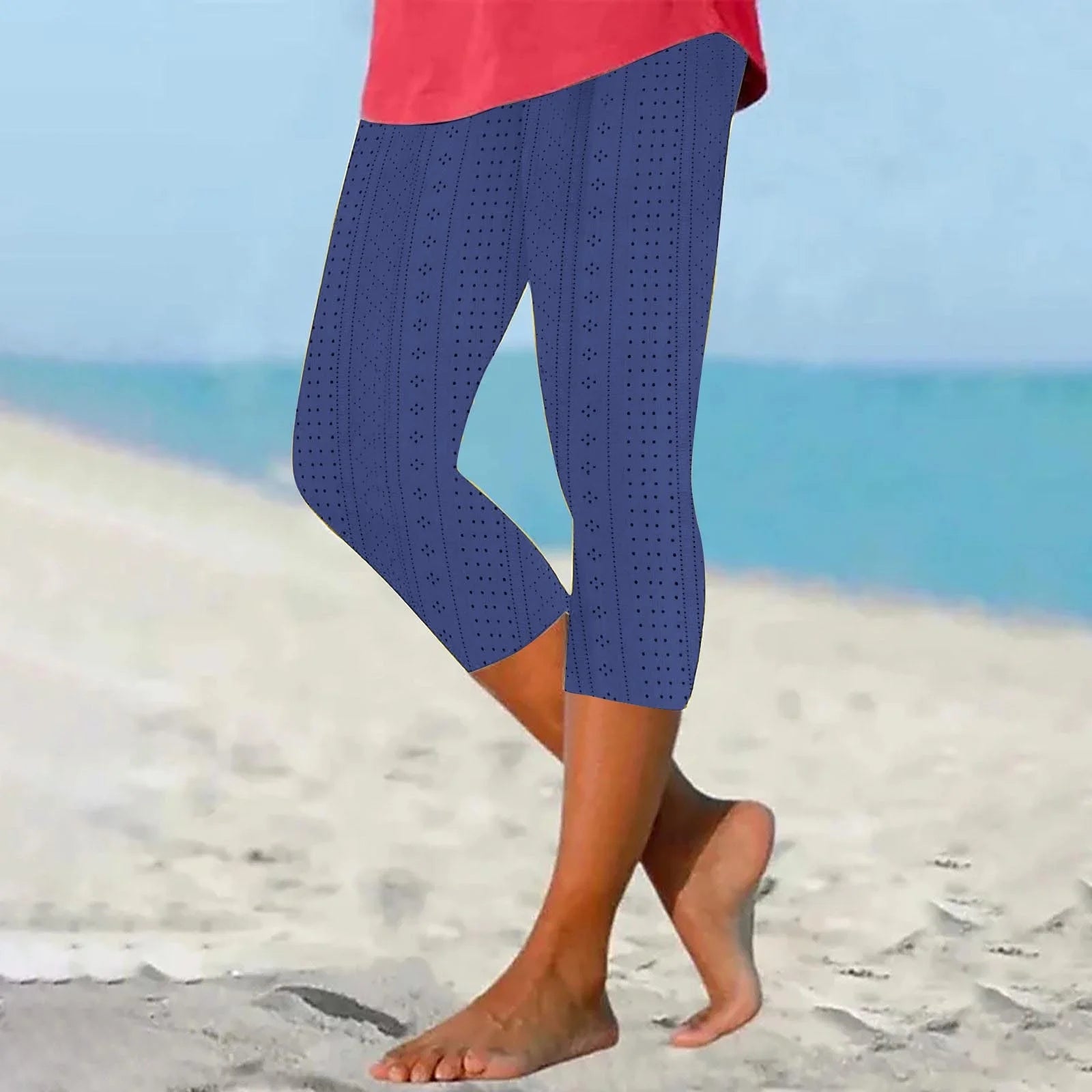 Tummy Control Capri Leggings