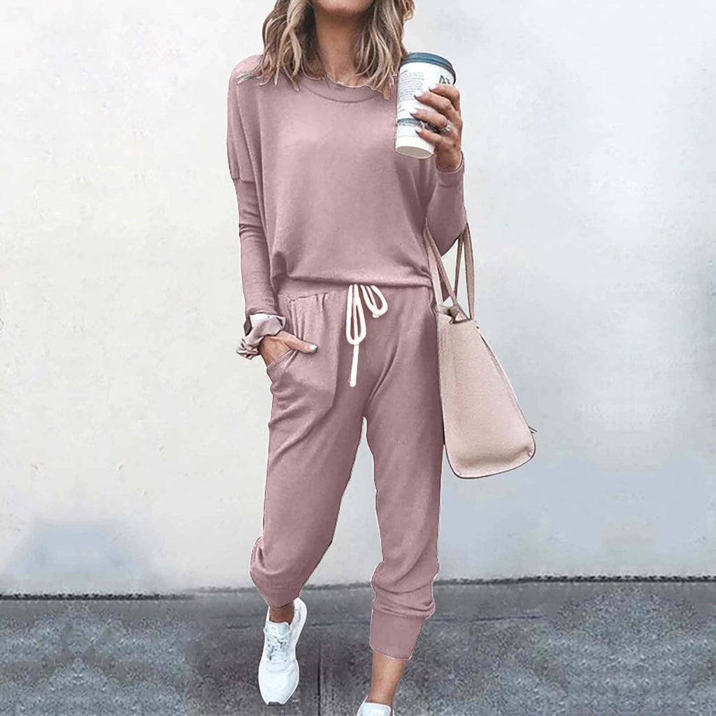 2-Piece Hoodie & Jogger Tracksuit Set