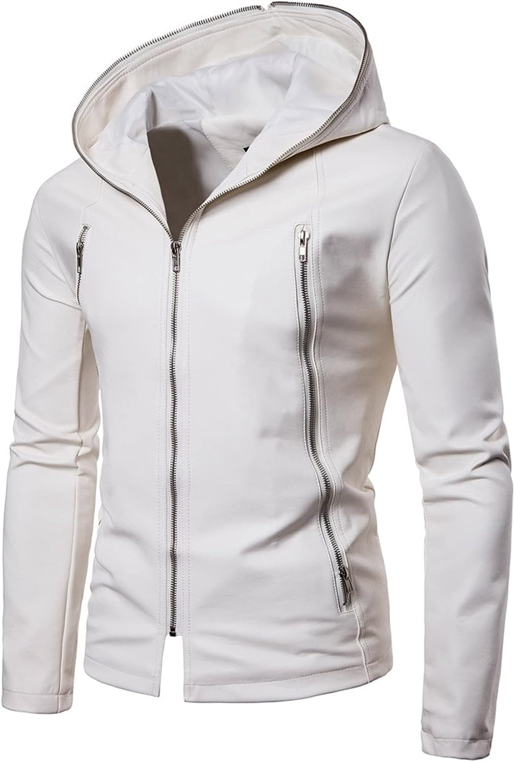 Zip-Up Athletic Hoodie Jacket