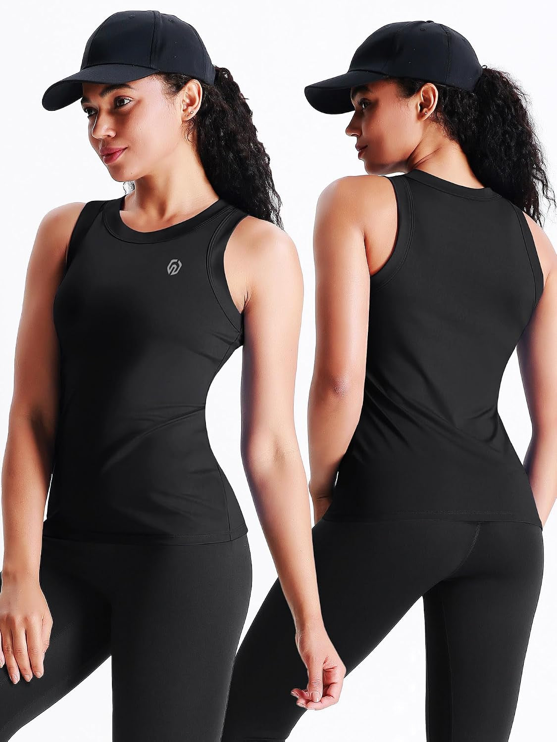 Women'S Racerback Yoga Workout Tank Top